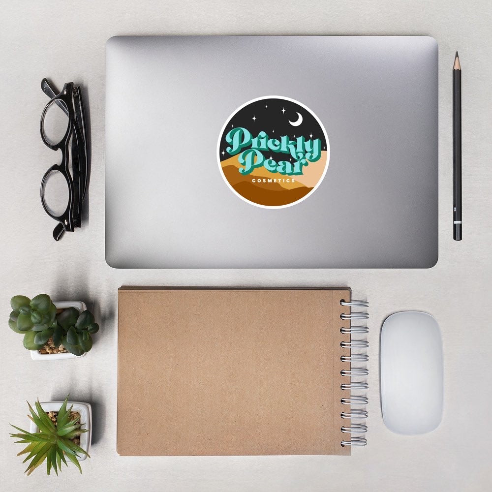 Prickly Pear Desert Logo Sticker