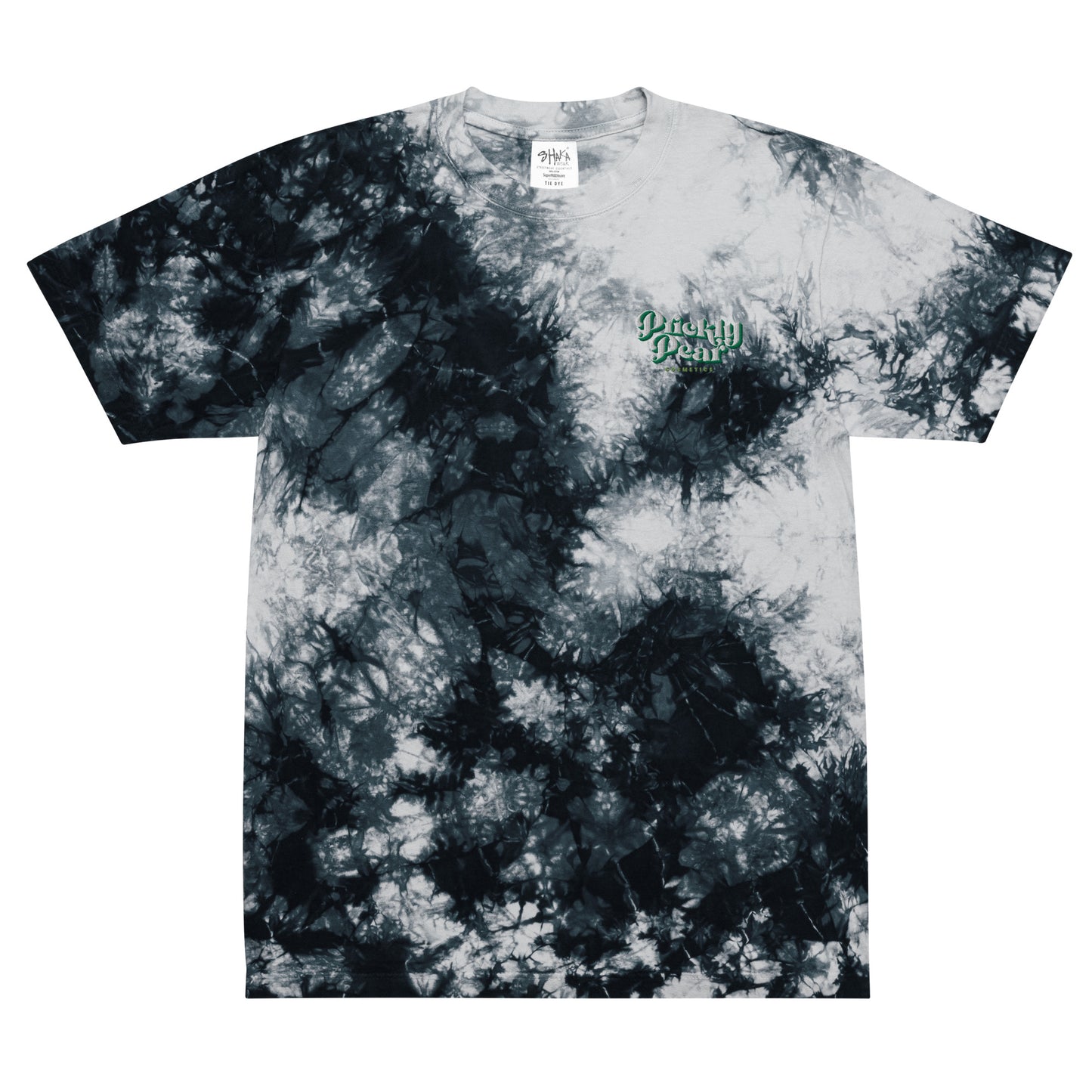 Oversized Prickly Pear Logo Tie-Dye T-Shirt