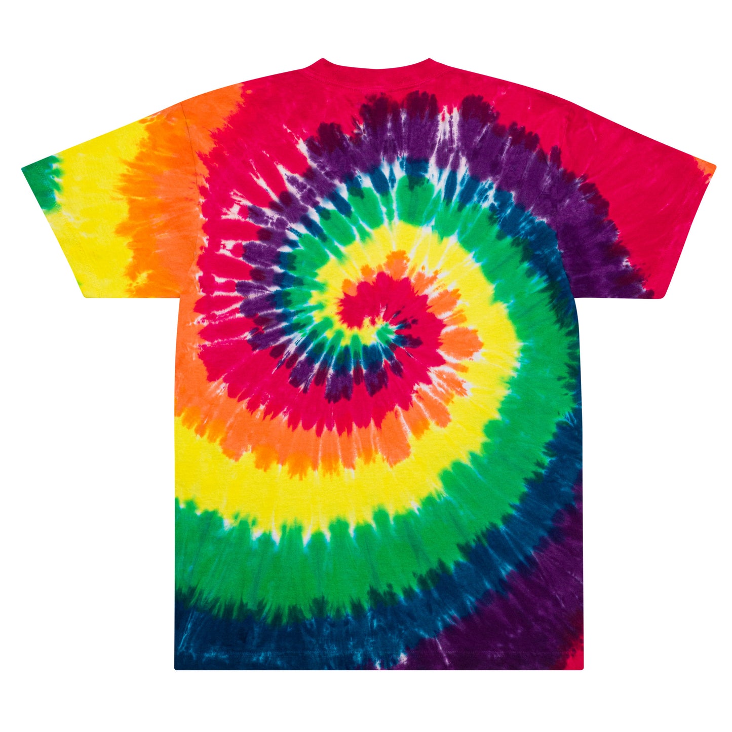 Oversized Prickly Pear Logo Tie-Dye T-Shirt