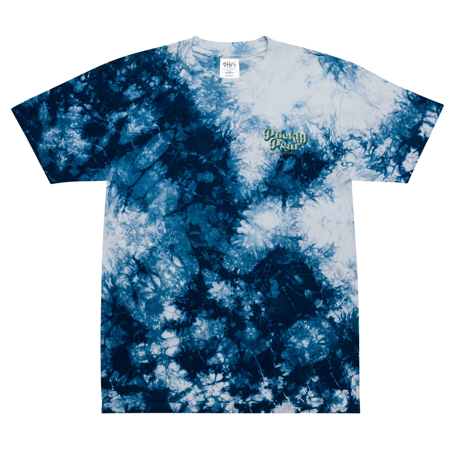 Oversized Prickly Pear Logo Tie-Dye T-Shirt