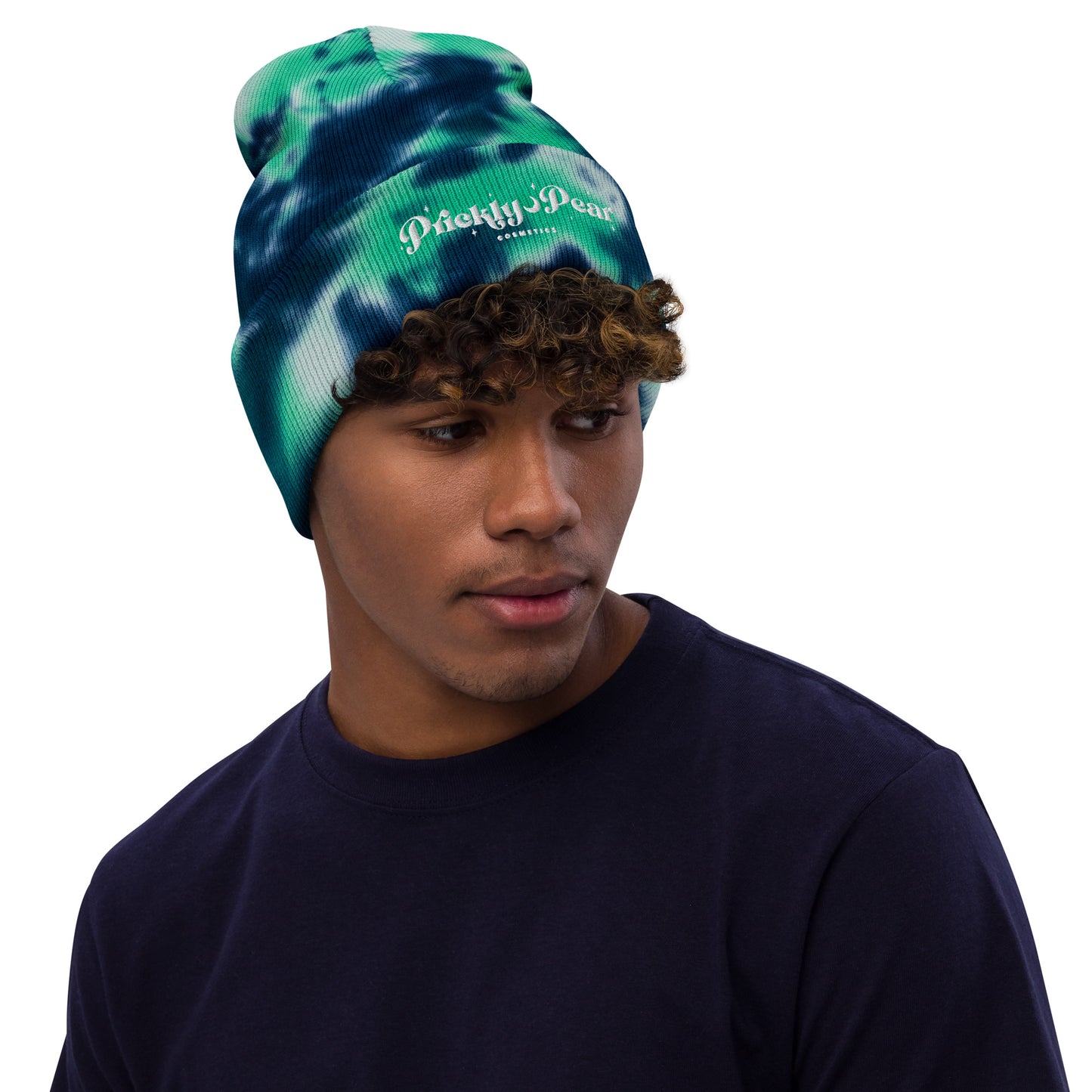 Prickly Pear Tie-Dye Beanie