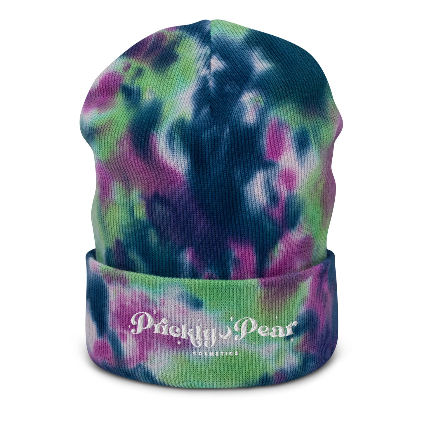 Prickly Pear Tie-Dye Beanie