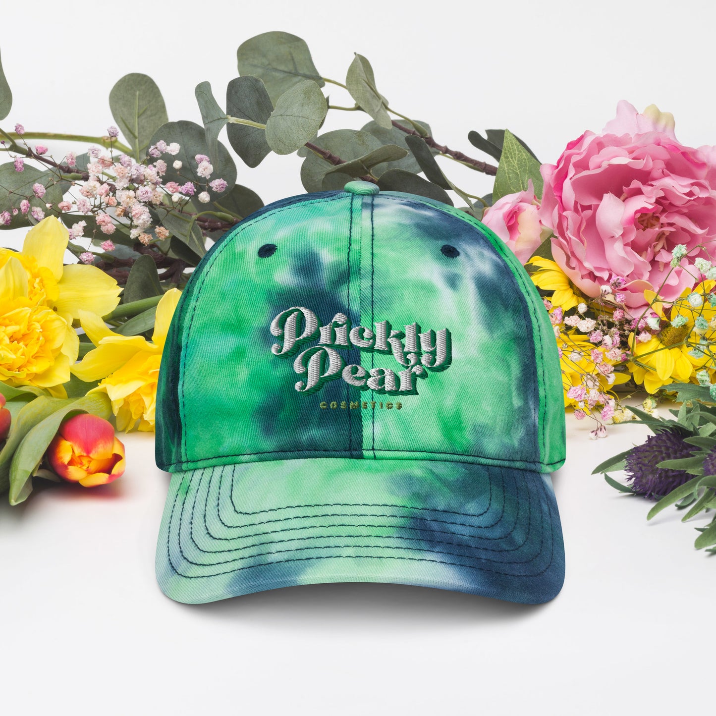 Tie-Dye Prickly Pear Logo Hat