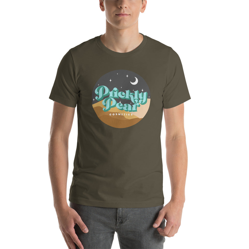 Plus Size Unisex Prickly Pear Desert Logo T-Shirt