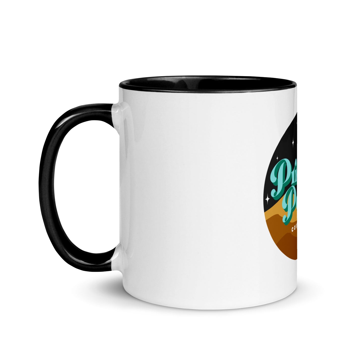 Prickly Pear Desert Logo Color Splash Mug