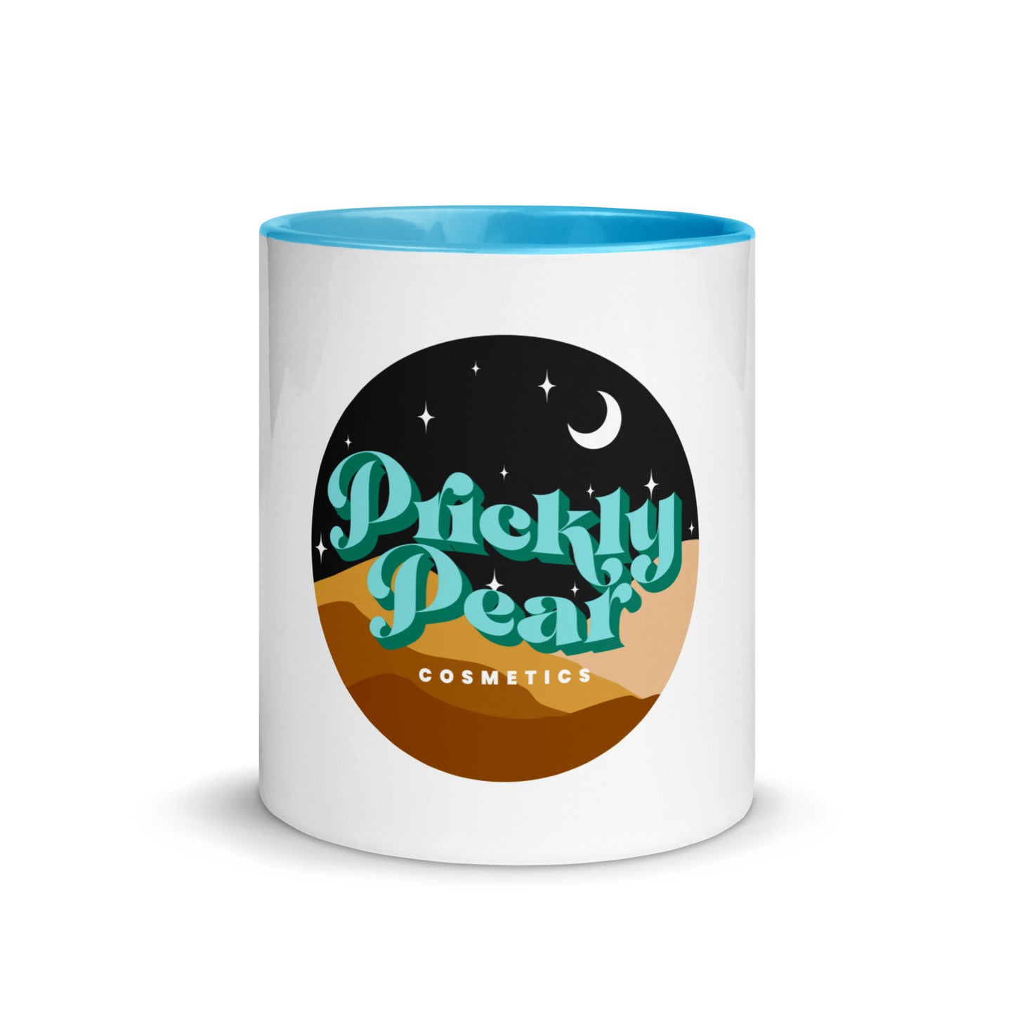 Prickly Pear Desert Logo Color Splash Mug