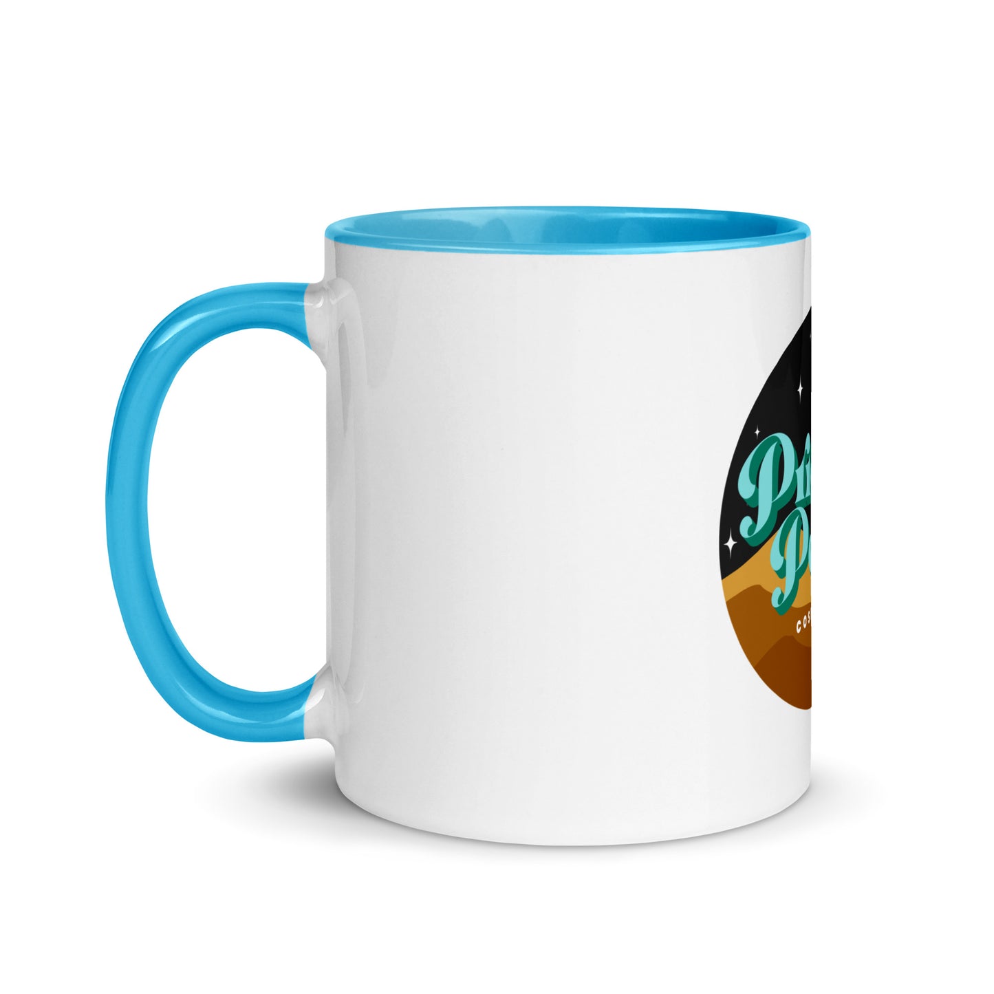 Prickly Pear Desert Logo Color Splash Mug