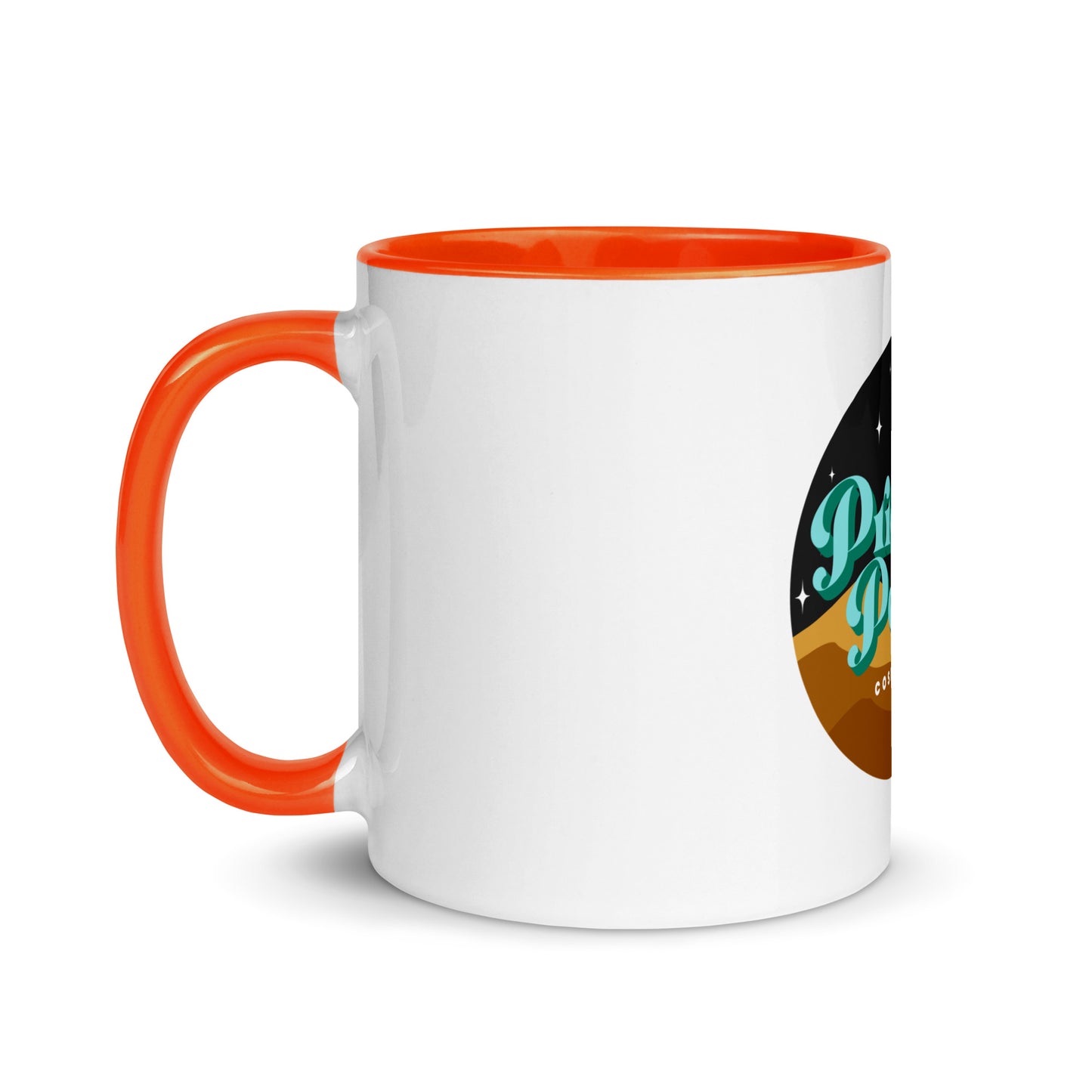 Prickly Pear Desert Logo Color Splash Mug