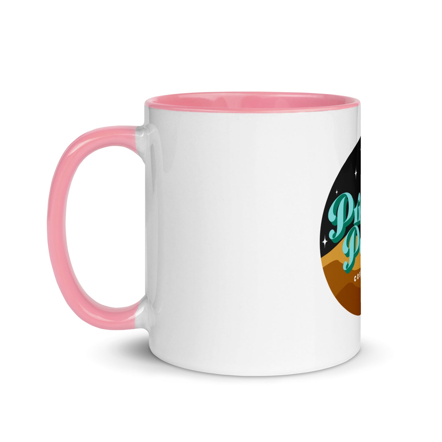 Prickly Pear Desert Logo Color Splash Mug