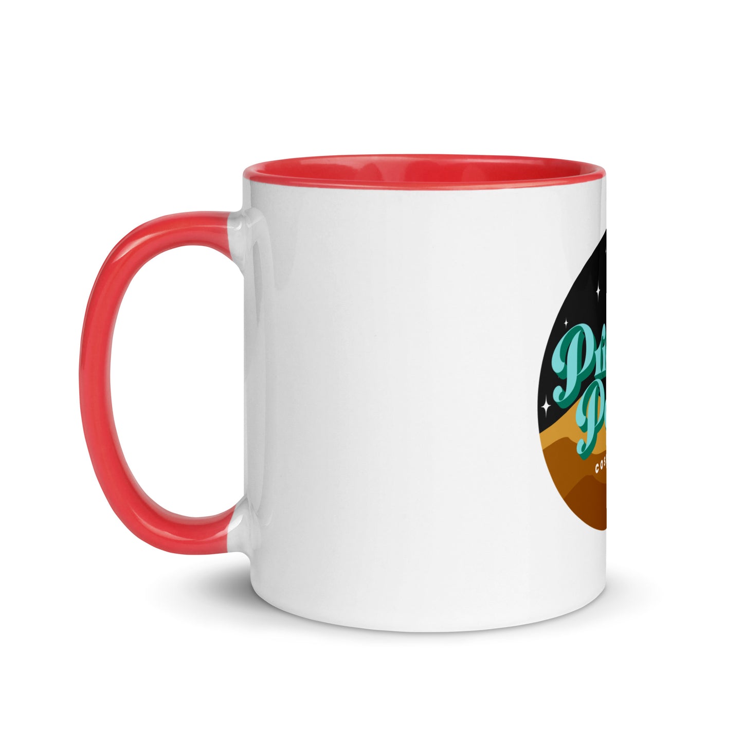 Prickly Pear Desert Logo Color Splash Mug