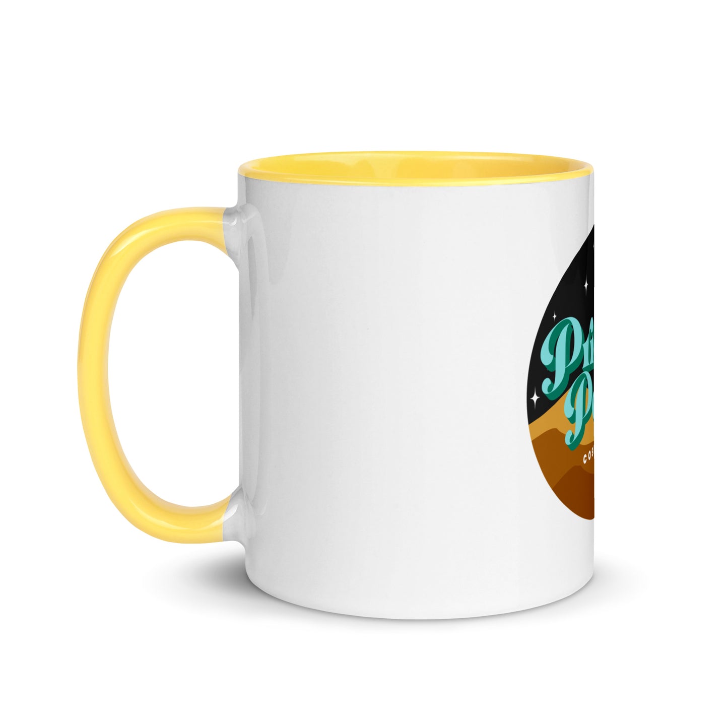 Prickly Pear Desert Logo Color Splash Mug