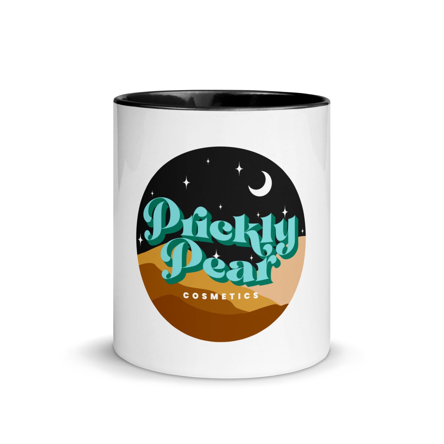Prickly Pear Desert Logo Color Splash Mug