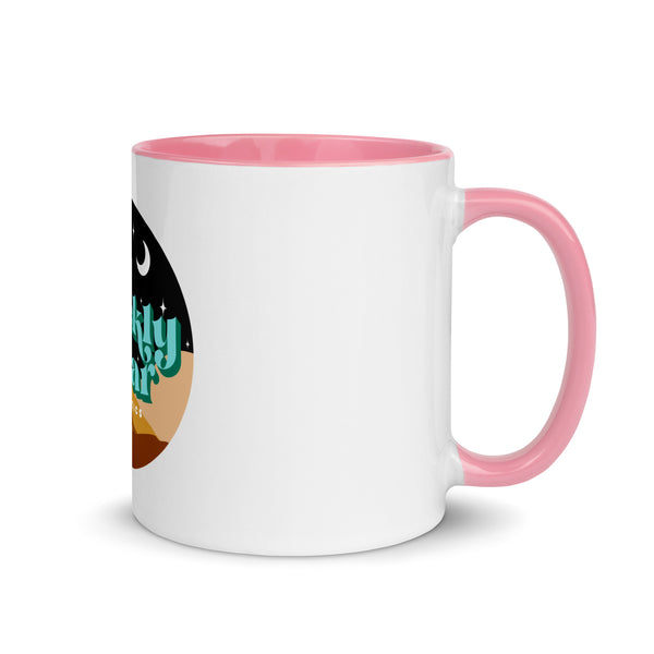 Prickly Pear Desert Logo Color Splash Mug